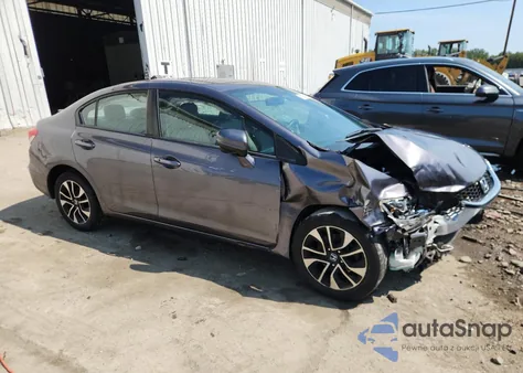 2014 Honda Civic Ex from USA, damaged, VIN 19XFB2F89EE047006